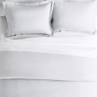 Thumbnail 3: Home Collections Home Collections Premium Soft Pinstriped Duvet Cover Set 