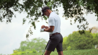 Thumbnail 3: PGA TOUR PGA TOUR Mens Solid Airflux Short Sleeve Polo Shirt 