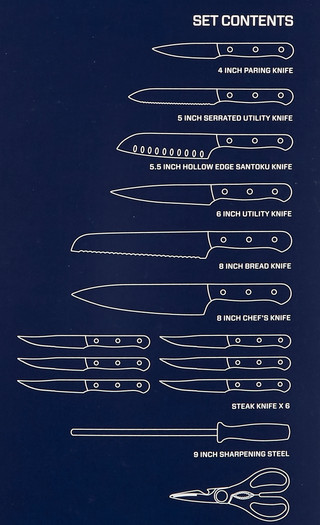Thumbnail 3: Henckels J.A. Henckels 15-pc. Solution Fine Edge Knife Block Set 