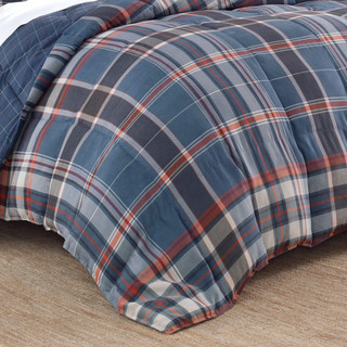 Thumbnail 12: Eddie Bauer Eddie Bauer Shasta Lake Micro Suede Comforter Bedding Set 