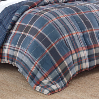 Thumbnail 7: Eddie Bauer Eddie Bauer Shasta Lake Micro Suede Comforter Bedding Set 