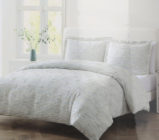 Thumbnail 1: Zest Kitchen + Home ZEST Kitchen + Home Allyson Striped Comforter Set 