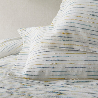 Thumbnail 7: Zest Kitchen + Home ZEST Kitchen + Home Allyson Striped Comforter Set 