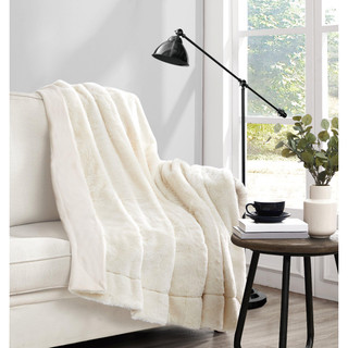 Thumbnail 1: Vince Camuto Vince Camuto 60 x 70 Soft Faux Rabbit Fur Throw 