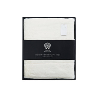 Thumbnail 4: Vince Camuto Vince Camuto 60 x 70 Soft Faux Rabbit Fur Throw 