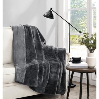 Thumbnail 1: Vince Camuto Vince Camuto 60 x 70 Soft Faux Rabbit Fur Throw 
