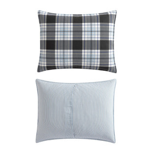 Thumbnail 7: Eddie Bauer Eddie Bauer Lewis Plaid 100% Cotton Comforter Bedding Set 