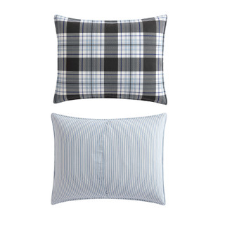 Thumbnail 7: Eddie Bauer Eddie Bauer Lewis Plaid 100% Cotton Comforter Bedding Set 