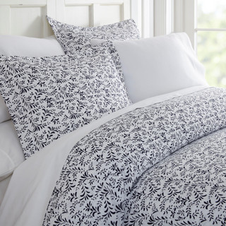 Thumbnail 2: Home Collections Home Collections Premium Soft Burst Of Vines Duvet Cover Set 