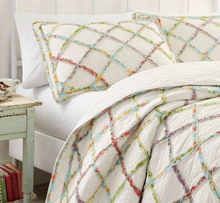 Thumbnail 15: Laura Ashley Laura Ashley Ruffle Garden Quilt 