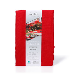Thumbnail 2: Dahlia Collection 70 in Water Resistant Tablecloth 