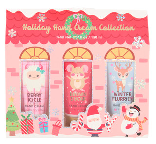 Thumbnail 1: SIMPLE PLEASURES 3 Pk Christmas Hand Cream Collection  
