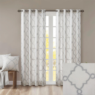 Thumbnail 6: Madison Park Madison Park Saratoga Window Curtain Panel 