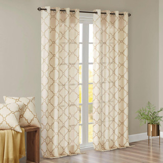 Thumbnail 5: Madison Park Madison Park Saratoga Window Curtain Panel 
