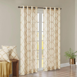 Thumbnail 8: Madison Park Madison Park Saratoga Window Curtain Panel 