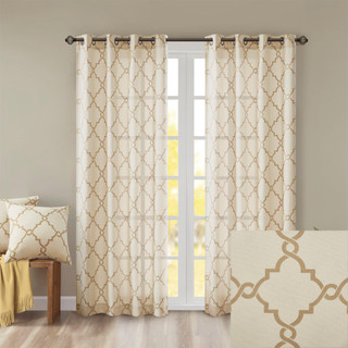 Thumbnail 4: Madison Park Madison Park Saratoga Window Curtain Panel 