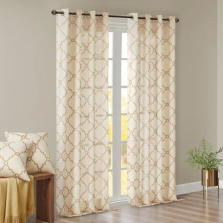 Thumbnail 3: Madison Park Madison Park Saratoga Window Curtain Panel 