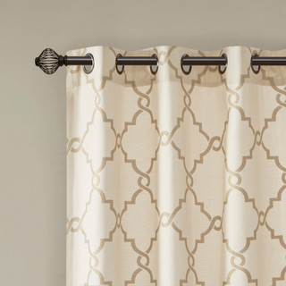 Thumbnail 6: Madison Park Madison Park Saratoga Window Curtain Panel 