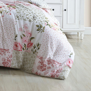 Thumbnail 7: Laura Ashley Laura Ashley Ailyn 100% Cotton Comforter Bedding Set 