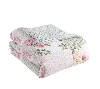 Thumbnail 17: Laura Ashley Laura Ashley Ailyn 100% Cotton Comforter Bedding Set 