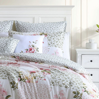 Thumbnail 6: Laura Ashley Laura Ashley Ailyn 100% Cotton Comforter Bedding Set 