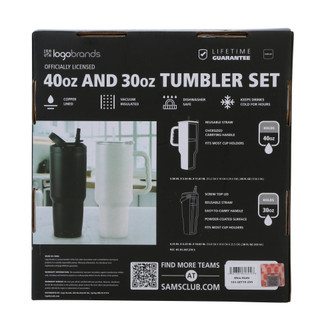 Thumbnail 2: Ohio State 30 oz & 40 oz Ohio State Tumbler Set  