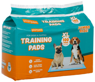 Thumbnail 1: Play Pen 100 Pk Training Pads for Dogs & Puppies 