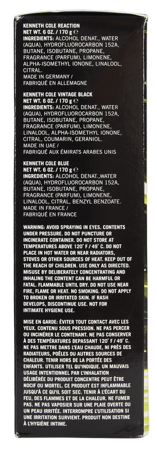 Thumbnail 2: Kenneth Cole Men's 3 Pk All Over Body Spray Collection 