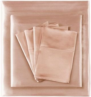 Thumbnail 6: Madison Park Madison Park Essentials Wrinkle Free Sheet Set 