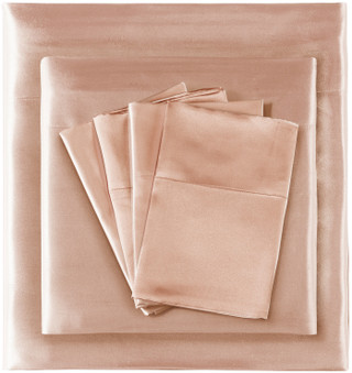 Thumbnail 4: Madison Park Madison Park Essentials Wrinkle Free Sheet Set 