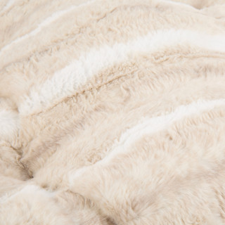 Thumbnail 2: Hello Pup! 28x42 Faux Fur Pet Bed 
