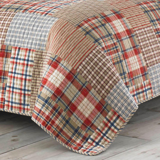 Thumbnail 8: Eddie Bauer Eddie Bauer Hawthorne 100% Cotton Reversible Quilt Set 