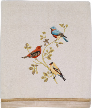 Thumbnail 5: Avanti Avanti Gilded Birds Towel Collection 