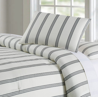 Thumbnail 5: Truly Soft Truly Soft Millenial Stripe Comforter Set 
