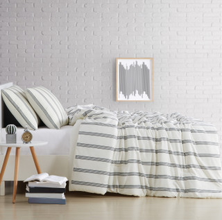Thumbnail 8: Truly Soft Truly Soft Millenial Stripe Comforter Set 