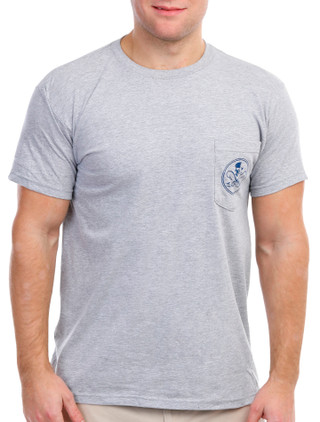 Thumbnail 3: Salt Life Salt Life Mens Skull 'N Hooks  Pocket T-Shirt 