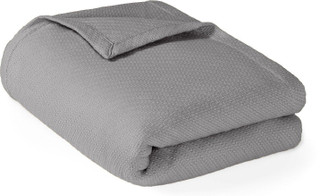 Thumbnail 1: Madison Park Madison Park Solid Liquid Cotton Blanket 