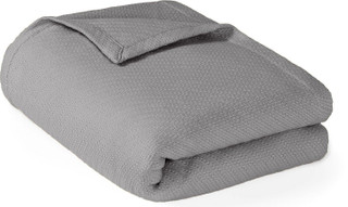 Thumbnail 2: Madison Park Madison Park Solid Liquid Cotton Blanket 