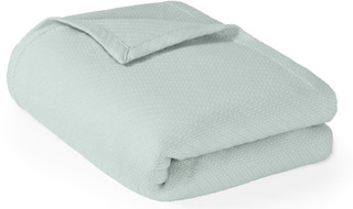 Thumbnail 3: Madison Park Madison Park Solid Liquid Cotton Blanket 