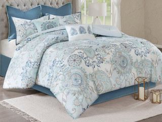 Thumbnail 1: Madison Park Madison Park Isla 8-pc. Comforter Set 