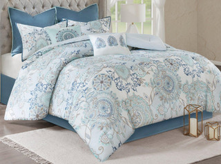Thumbnail 3: Madison Park Madison Park Isla 8-pc. Comforter Set 