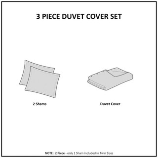 Thumbnail 15: Madison Park Madison Park Cassadra 3-pc. Duvet Cover Set 
