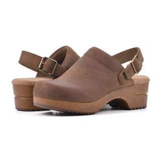Thumbnail 1: White Mountain White Mountain Womens Heeled Sling Back Clogs 