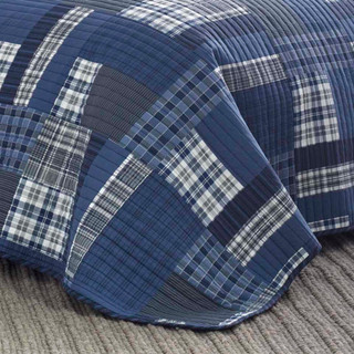 Thumbnail 12: Eddie Bauer Eddie Bauer Eastmont 100% Cotton  Reversible Quilt Set 
