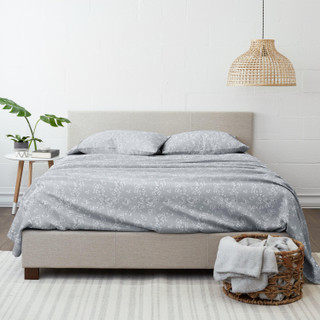 Thumbnail 2: Home Collections Home Collections Premium Ultra Soft Trellis Vine Sheet Set 