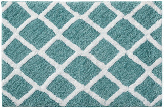 Thumbnail 2: Madison Park Madison Park Bittman Reversible Tufted Microfiber Bath Rug 