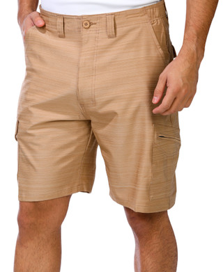 Thumbnail 4: REEL LEGENDS Reel Legends Mens Mackerel Quick Dry Cargo Shorts 