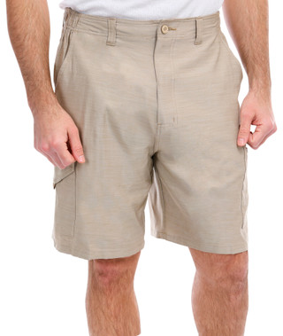 Thumbnail 2: REEL LEGENDS Reel Legends Mens Mackerel Quick Dry Cargo Shorts 