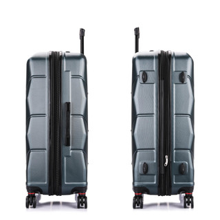 Thumbnail 5: DUKAP DUKAP Zonix Hardside Lightweight Spinner 3 pc Luggage Set 