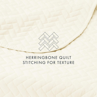 Thumbnail 26: Home Collections Home Collections Premium Soft Herring Quilted Coverlet Set 